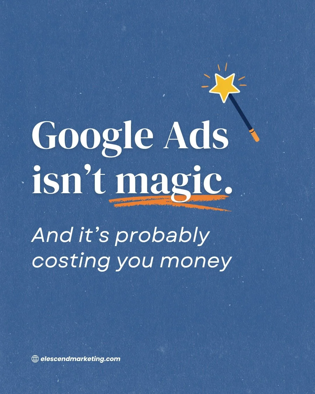 Too many business owners treat Google Ads like a magic button 🪄
Spend money &rarr; get leads.

But in reality, without data and proper setup, you&rsquo;re just buying clicks and hoping for the best.

We can help your business grow the right way. DM 