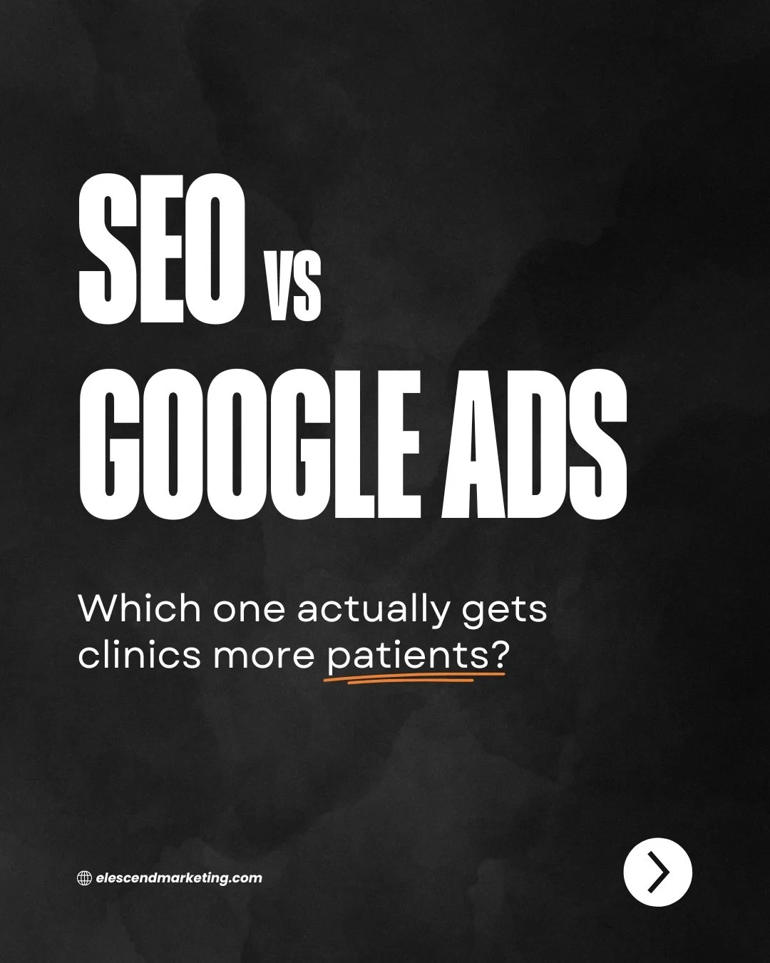 Clinic growth usually happens in phases 📈

First: visibility.
Then: trust.
Then: consistency.

That&rsquo;s why paid ads and SEO play very different roles in long-term growth 👀

📌 Follow @elescend_marketing
🌐 Learn more on our website: https://ww