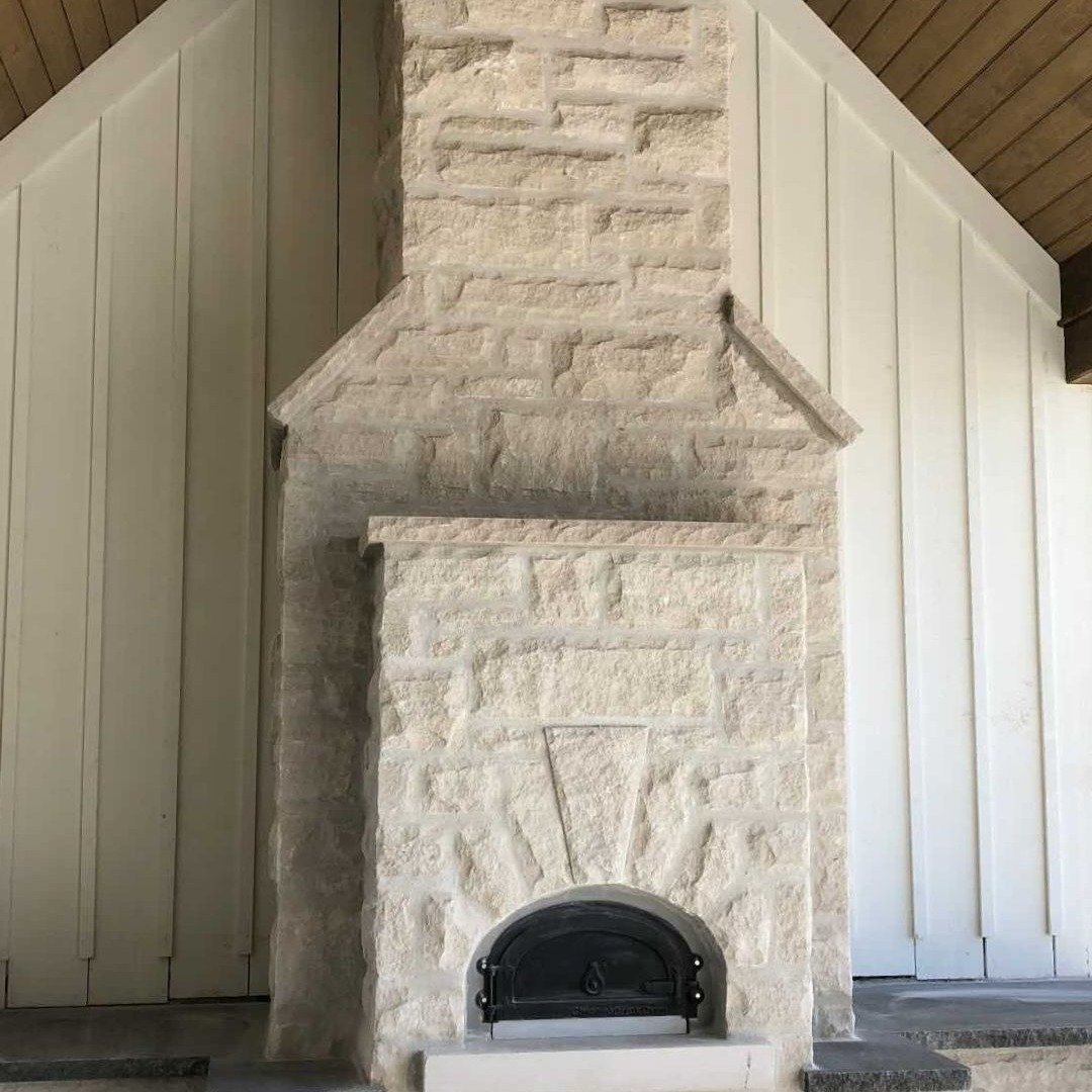 Custom stone fireplace.

This type of feature becomes the focal point of the entire space. The layout, proportions, and stone selection all need to come together properly so the finished result feels clean, balanced, and built to last.

Built right. 
