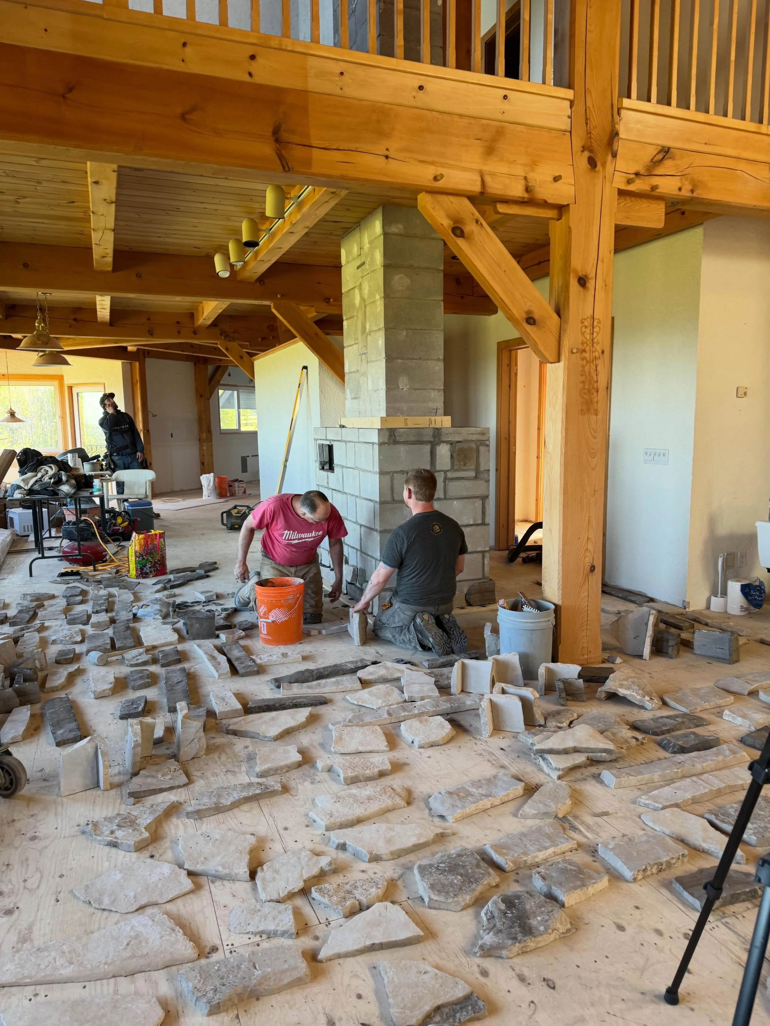 Every stone laid out by hand. No shortcuts. Just craftsmanship.
Arthur James Construction