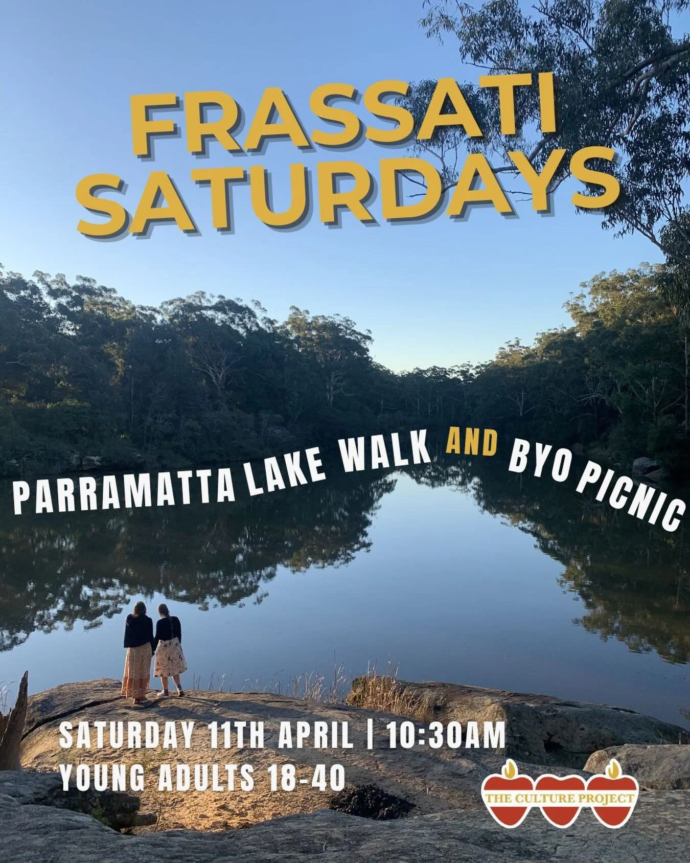 We&rsquo;re heading out to Parramatta Lake this April to soak up some sun ☀️, good company 🤝 and quality leisure 👌🏻

Join us for another local fave at Parramatta Lake for a walk, picnic and quick dip if you&rsquo;re feeling adventurous!

📅 Saturd