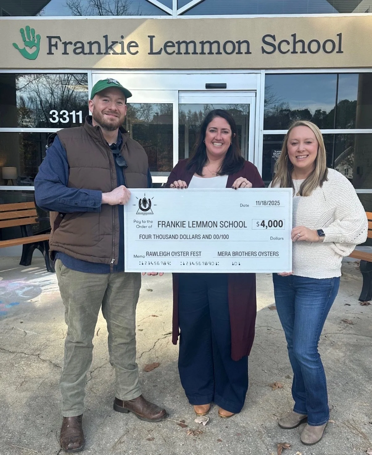 From oysters to impact &mdash; you showed up big. 🦪❤️ Together we raised $8000 to support our two partner orgs @frankielemmonsch and @nccoastalfed 👏🏻 We also gathered food and raised $350 during the event to support @ripeforrevival 🥕 Let&rsquo;s 