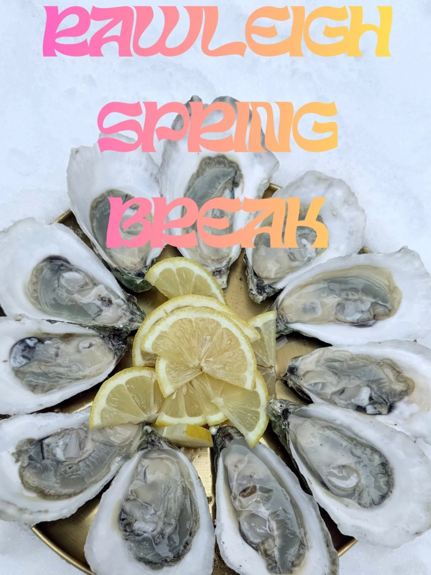 SPRING IS ALMOST HERE! Y&rsquo;all been asking for it and we&rsquo;re here to deliver! Rawleigh Spring Break will be held at Junction West on 3/21/2026 from 2-5pm! 
-
-
-
We learned a lot during our first fest so we&rsquo;ve made some adaptations&hel