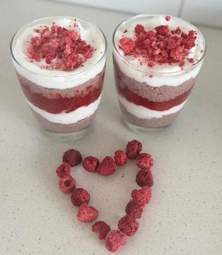 Raspberry Chia Pudding