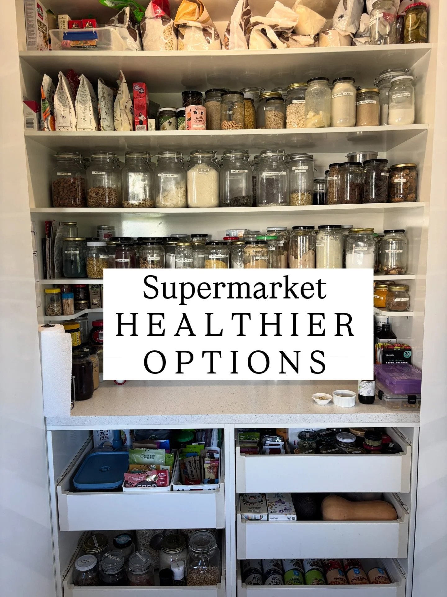 Some of our current household supermarket finds ✅

A few new discoveries and a few we&rsquo;ve been using for a while 

I have been reading supermarket labels for years and there really is alternatives and healthier options to everything! 
I always t