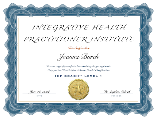 IHP-coach-qualification-certificate