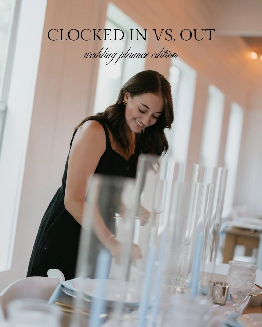 Clocked in vs. Clocked out: wedding planner edition✨

#weddingplanner #texasweddingplanner #texasweddings #clockedinvsclockedout #trend