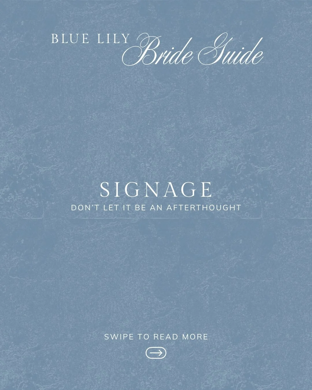 Wedding signage can make all the difference! It&rsquo;s the perfect way to add personalization to your design and create unique details for your guests to enjoy 🤍

#weddingplanning #weddingguide #weddingsignage #weddingtips #weddingplanner