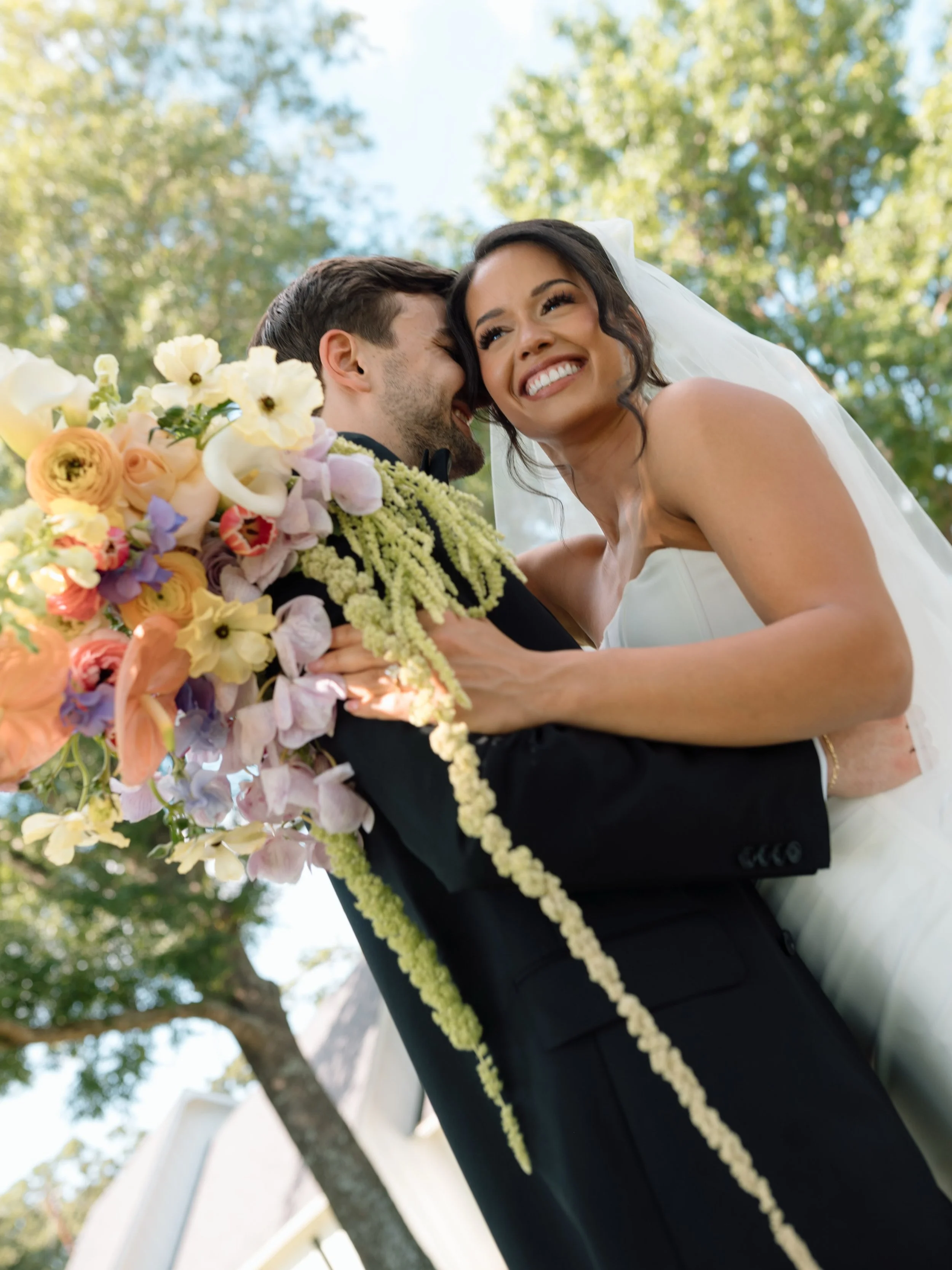 Happy 2 months to Melanie &amp; Daniel 🤍

Venue | @emersonvenue
Wedding Planner | @bluelilyweddingco
Photographer | @poppyphoto.film
Florals | @vintageandvineflorals
Rentals | @corallanerentals 
Hair &amp; Makeup | @teasetopleasehairandmakeup @helmb