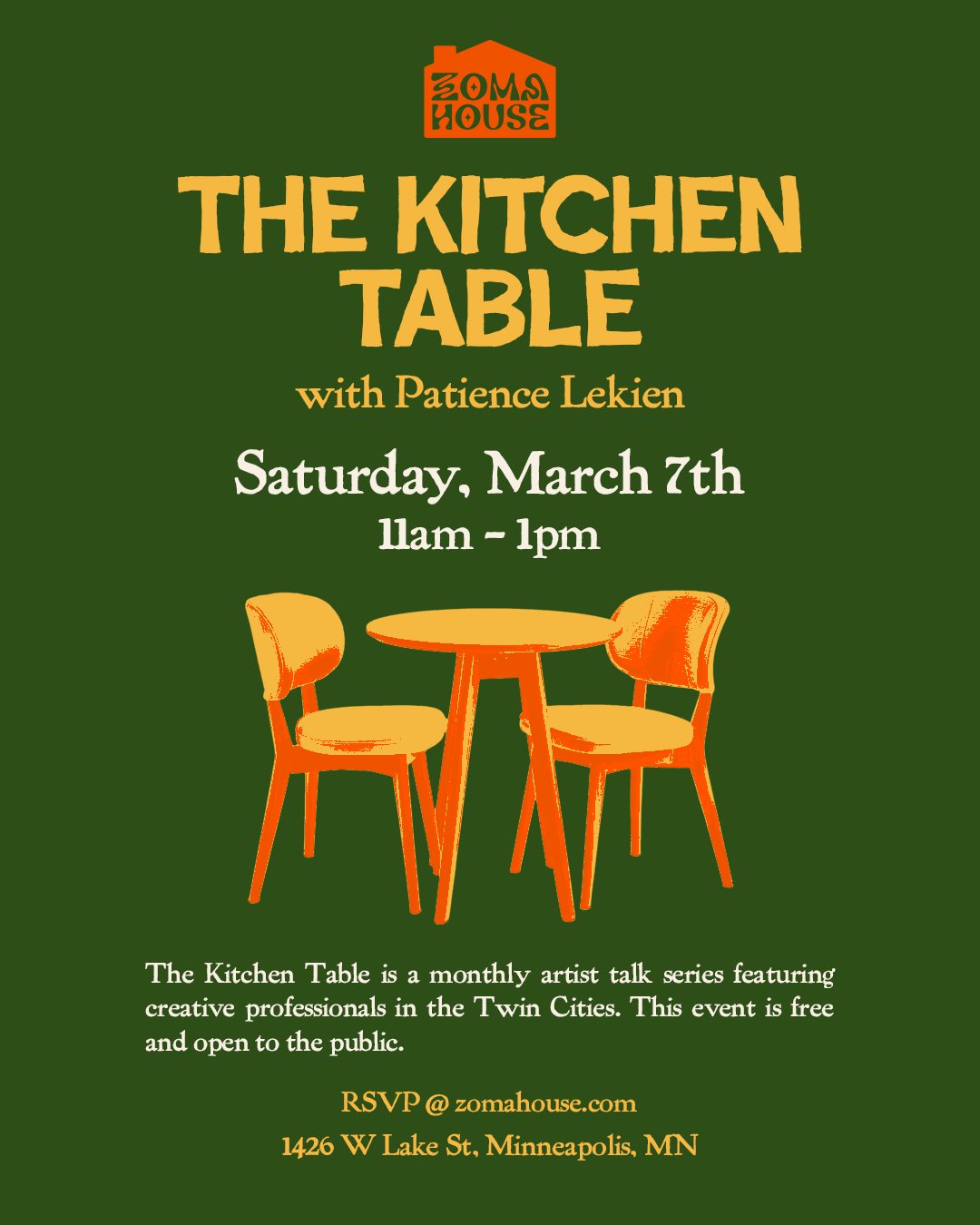 The Kitchen Table (ft. Patience Lekien)