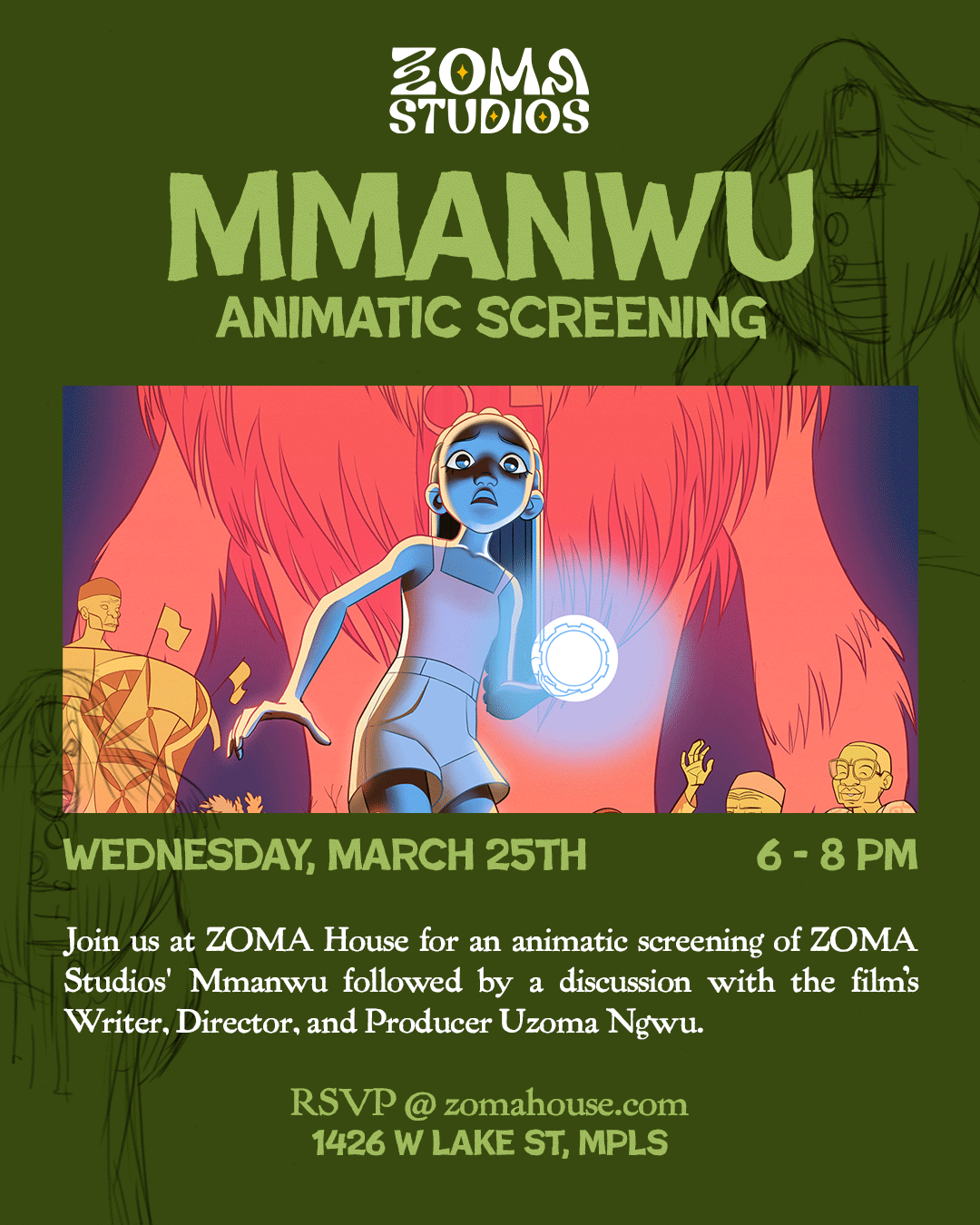 Mmanwu Animatic Screening