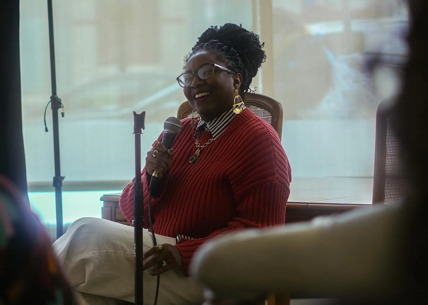 We had a great time with Nicole (@nicolemcrowder) this morning! Her talk left us all feeling amazed and inspired. 🛋️

If you missed this artist talk and want to catch the next one, join us on May 2nd in conversation with photographer, filmmaker, and