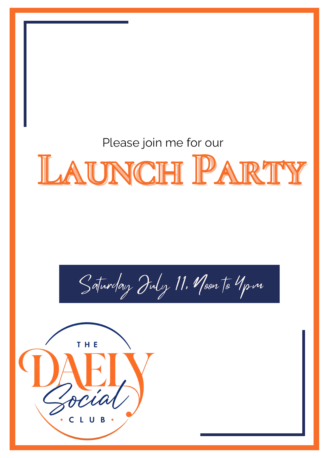 Daely Social Club Launch Party