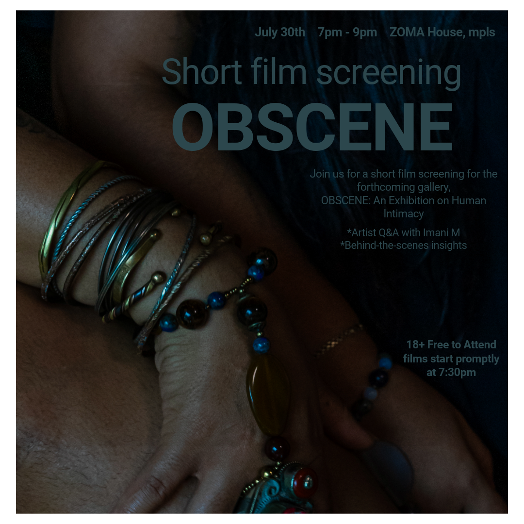 OBSCENE Gallery Short Film Screening