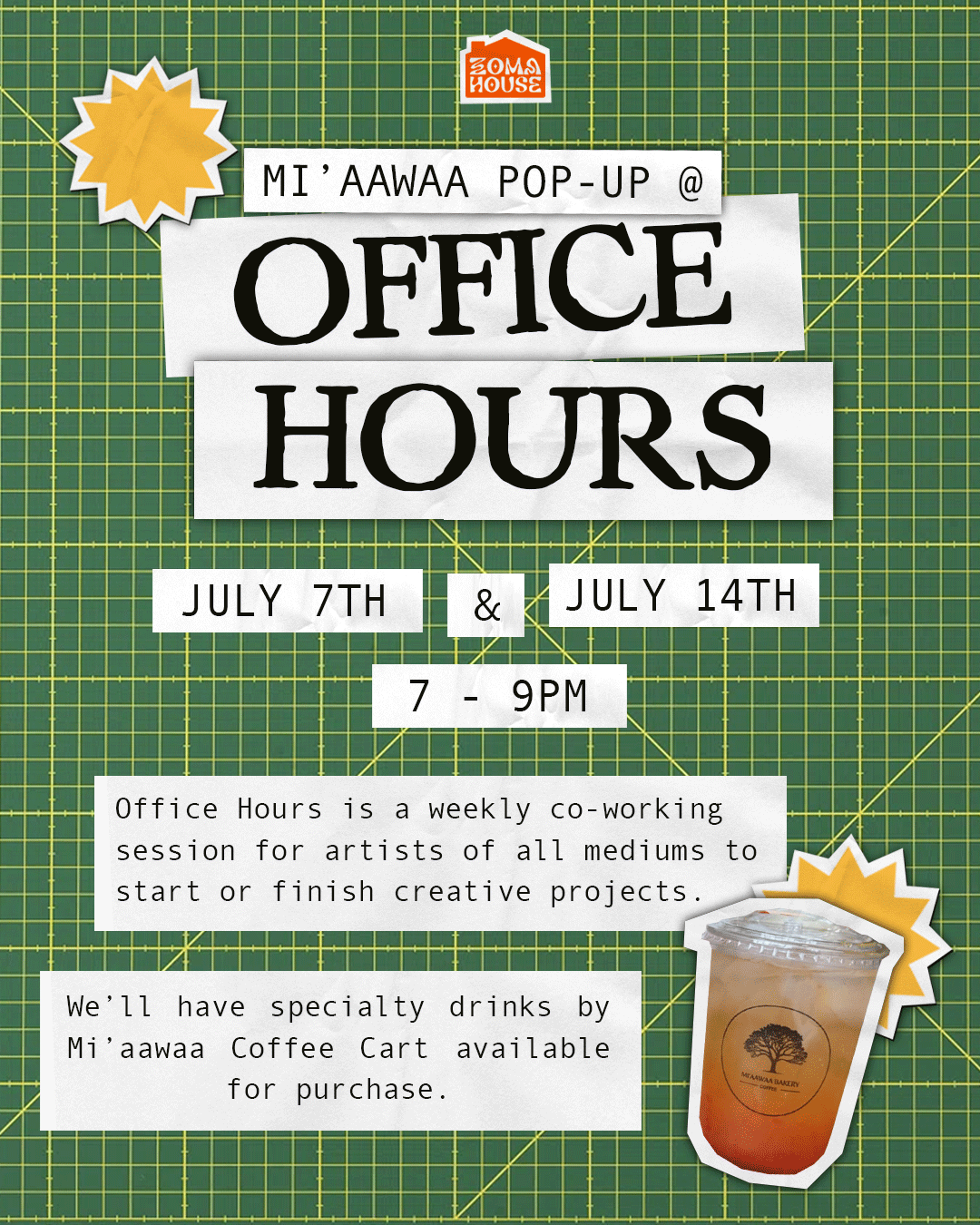 Mi'aawaa Pop-Up @ Office Hours