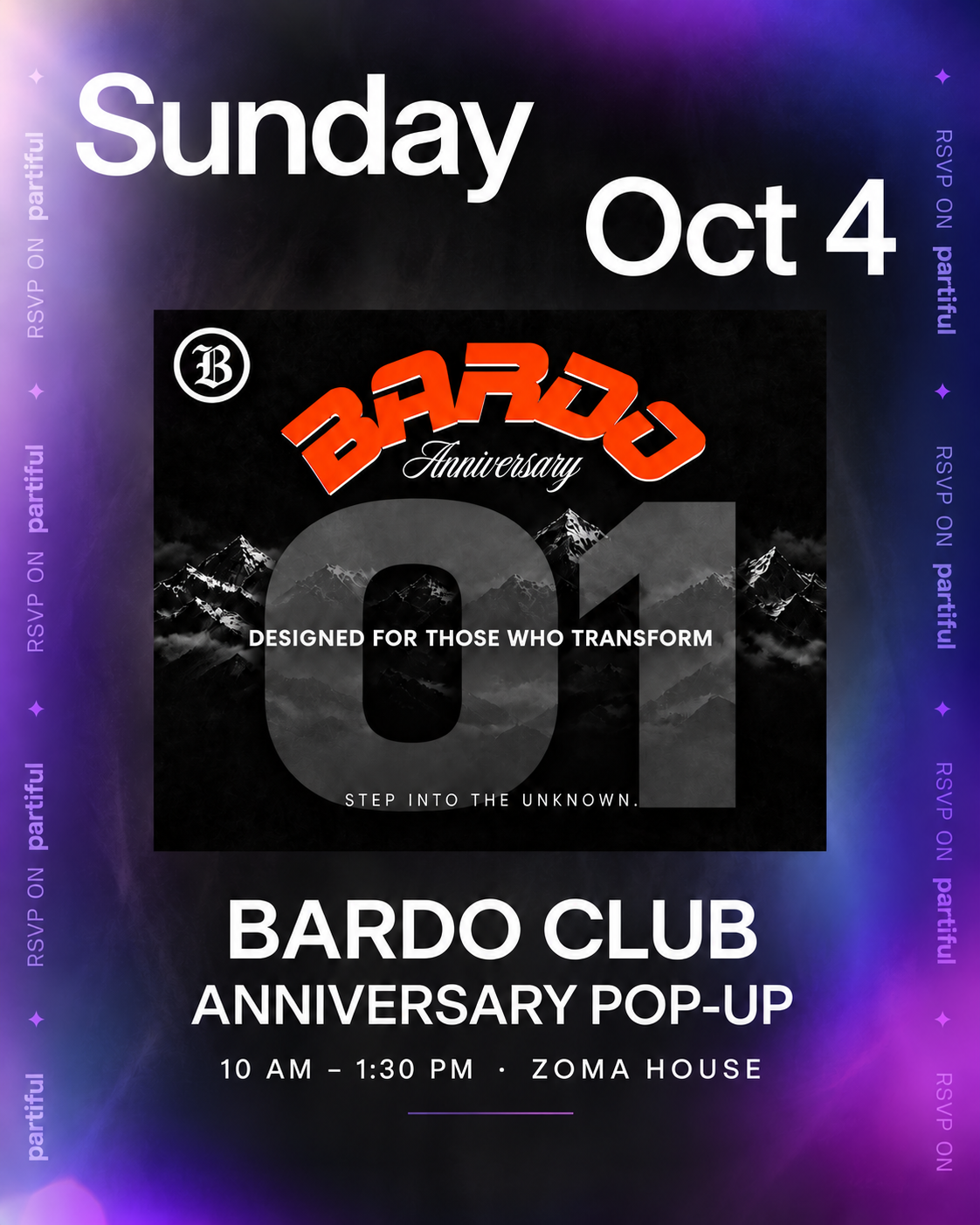 Bardo Club - Anniversary Pop-up