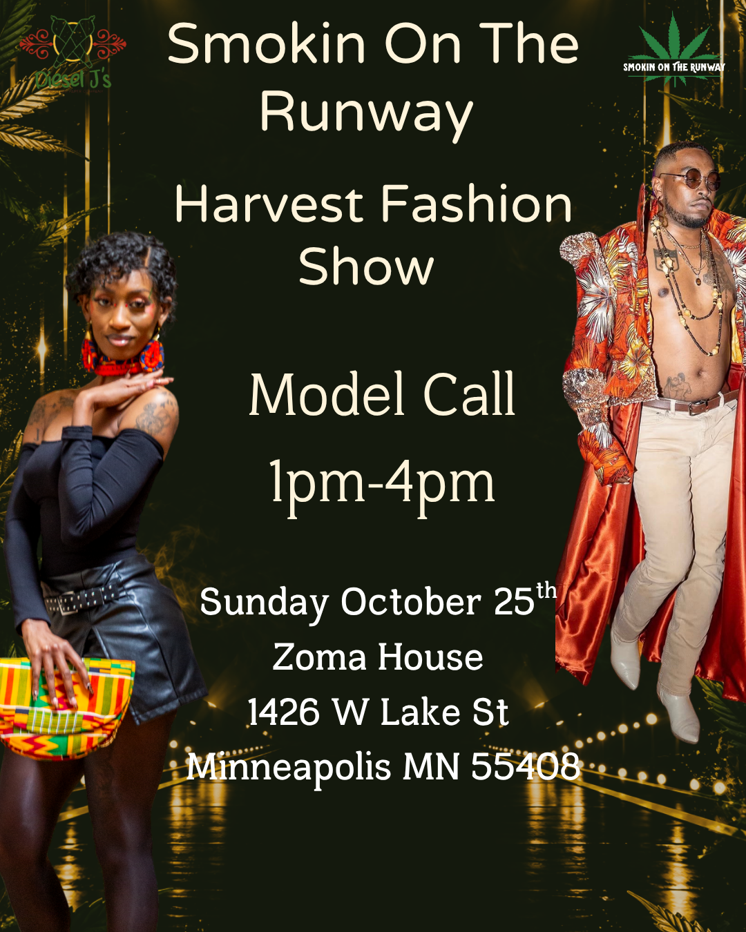 Smokin On The Runway: Model Call