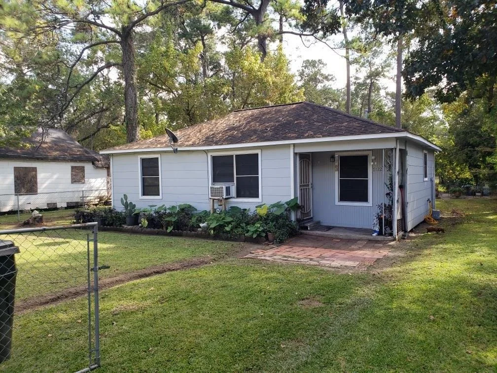 Modest single-family home prepared for community-based renovation and long-term stewardship