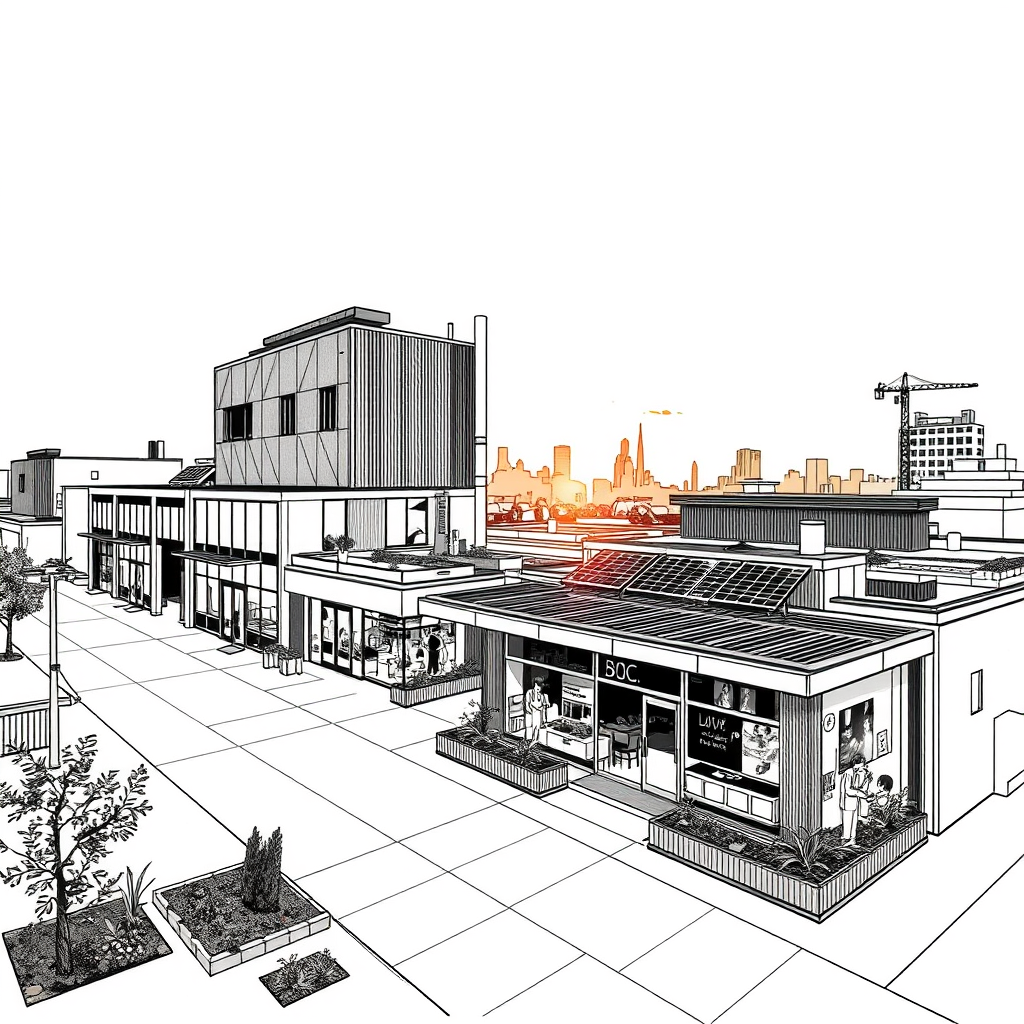 “Abstract future small repurposed industrial-style building II.png