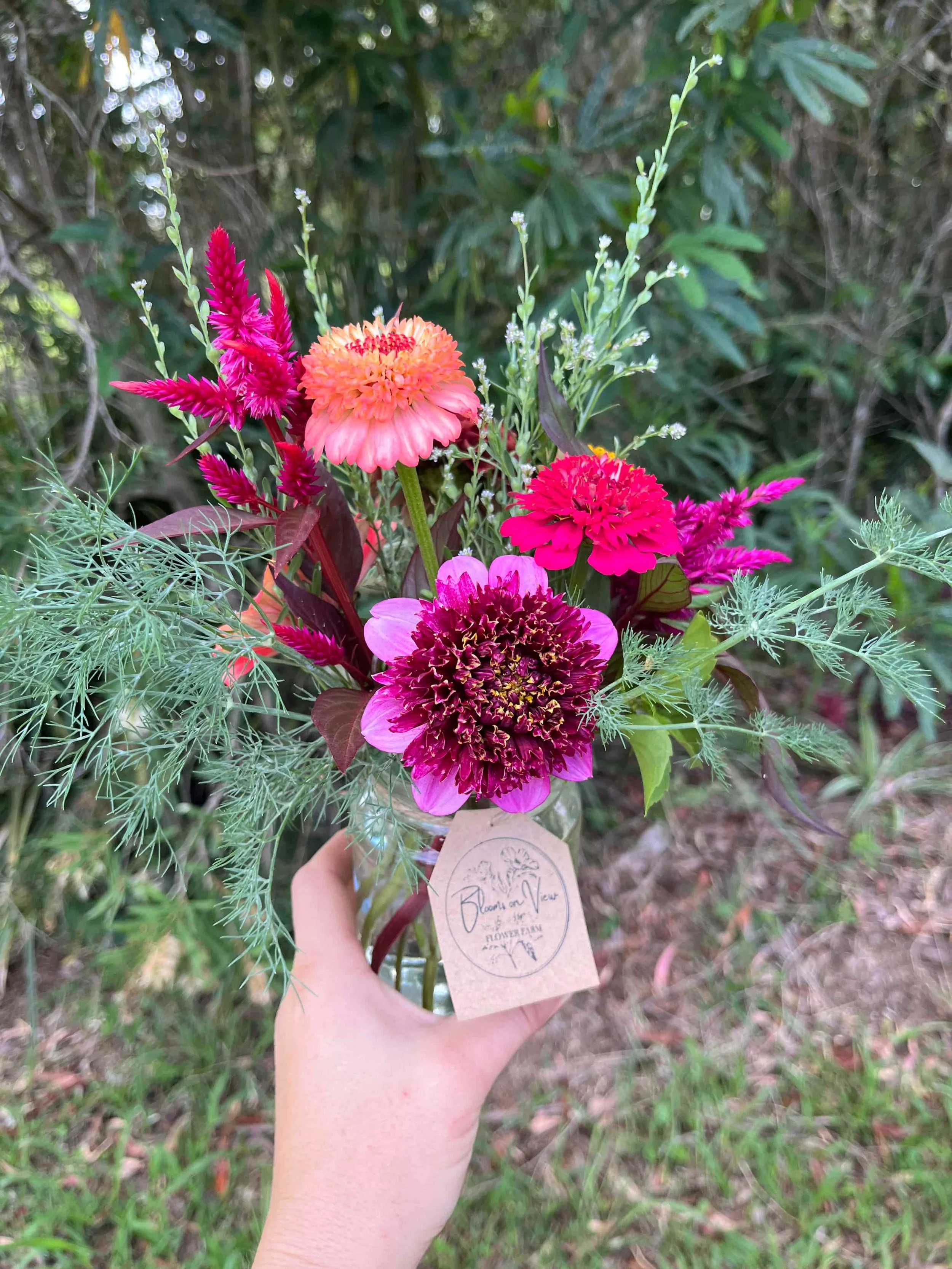 Farm Fresh Seasonal Flower Arrangement - Small