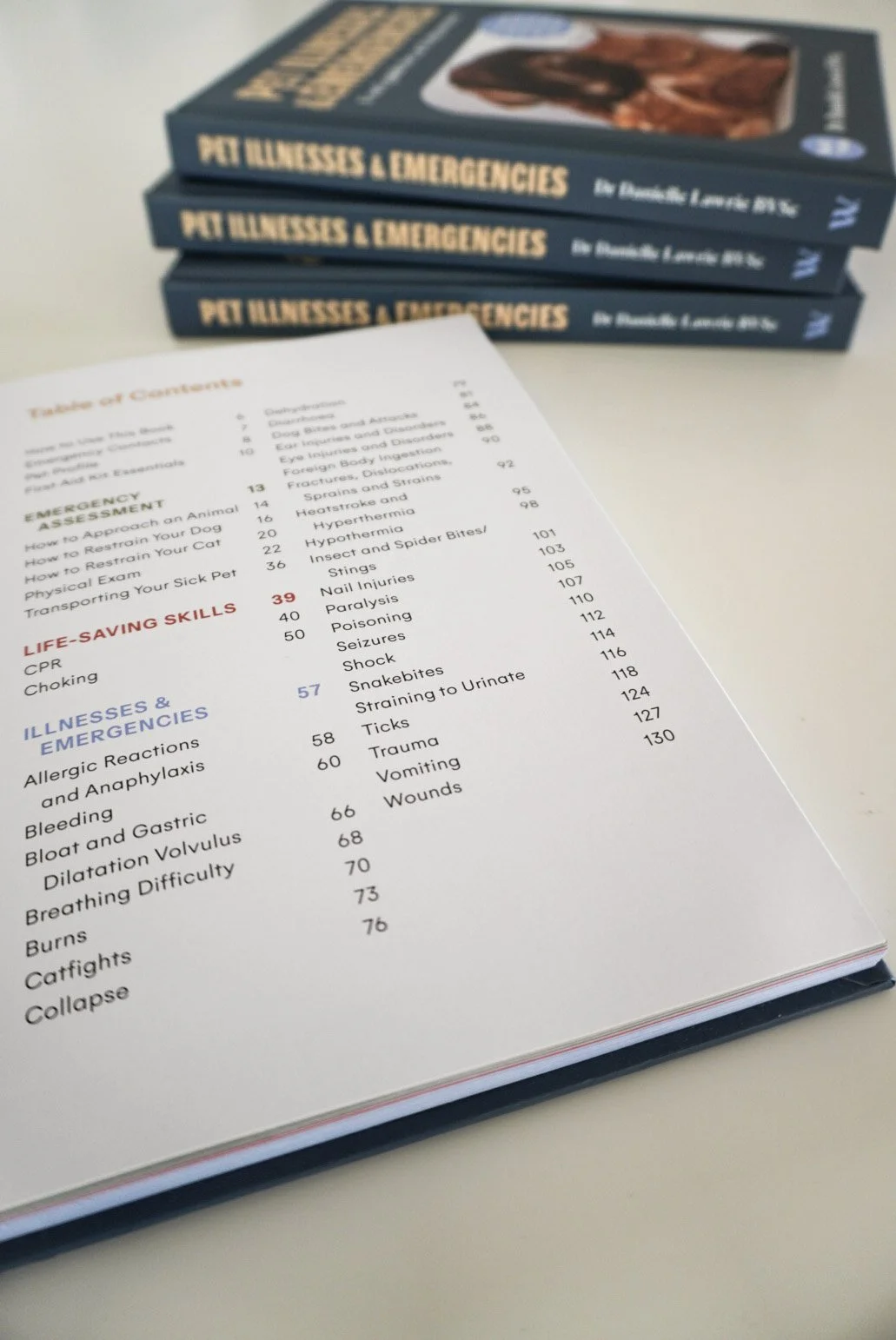 Well by Vets Pet Illnesses & Emergecies Book Contents Preview.jpg