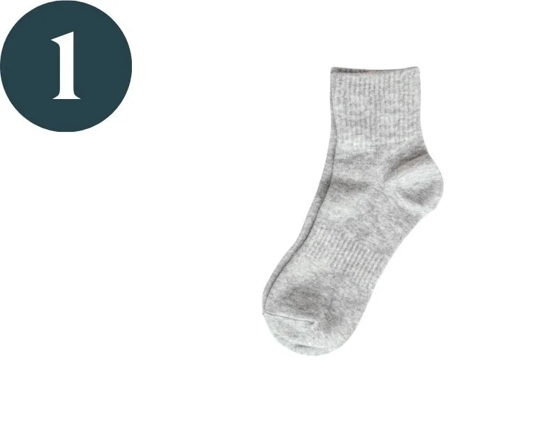 A sock - example of fabric foreign body that poses risk of intestinal blockage is dogs.