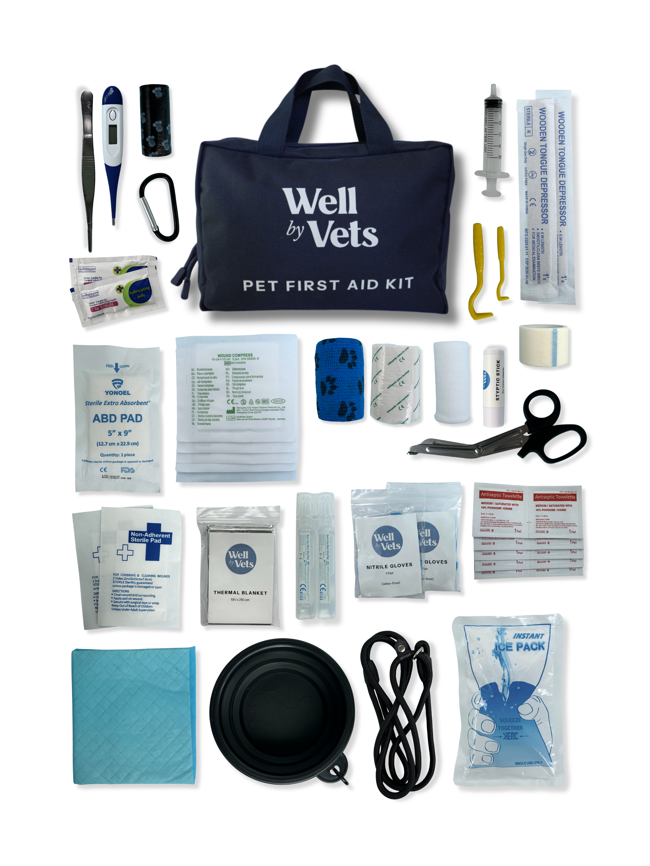 Well by Vets Pet First Aid Kit with contents.png
