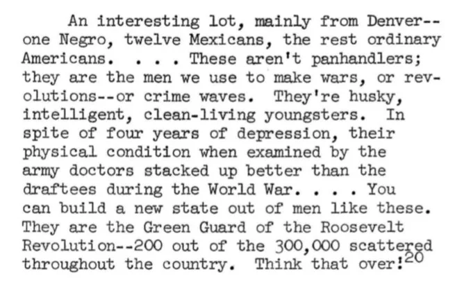 Twelve Mexicans and the “Ordinary Americans”