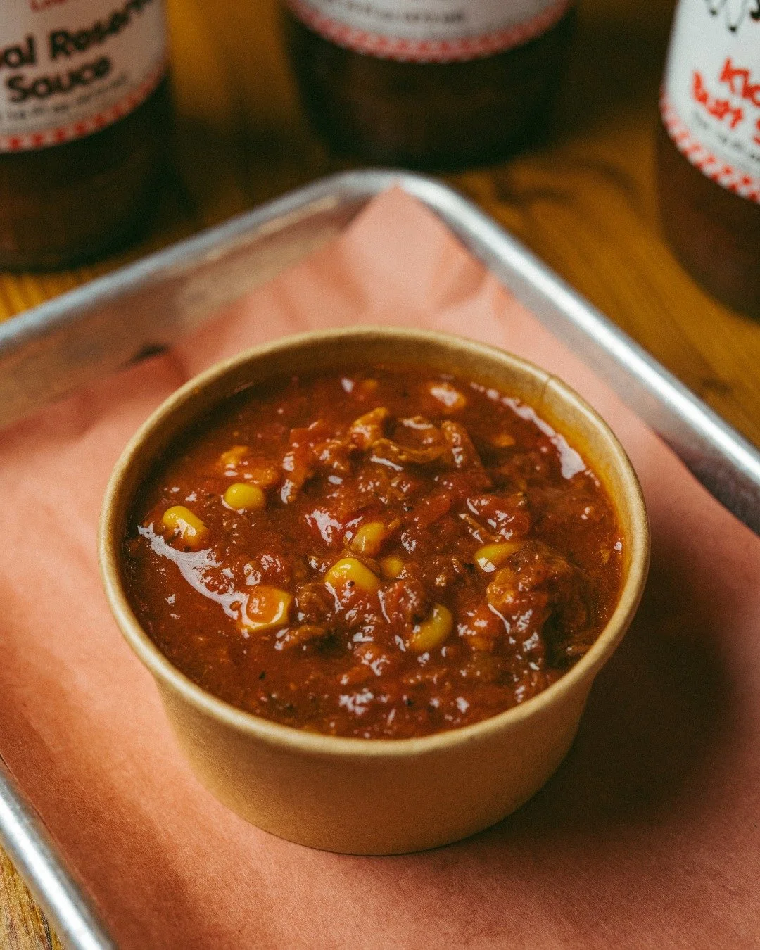 Warning: Our Brunswick Stew might steal the show. 

At Jim's Smokin' Que, we treat our sides with as much love as our meats. Our Brunswick Stew is slow-simmered to perfection&mdash;rich, smoky, tangy, and savory, with tender meat and veggies in every