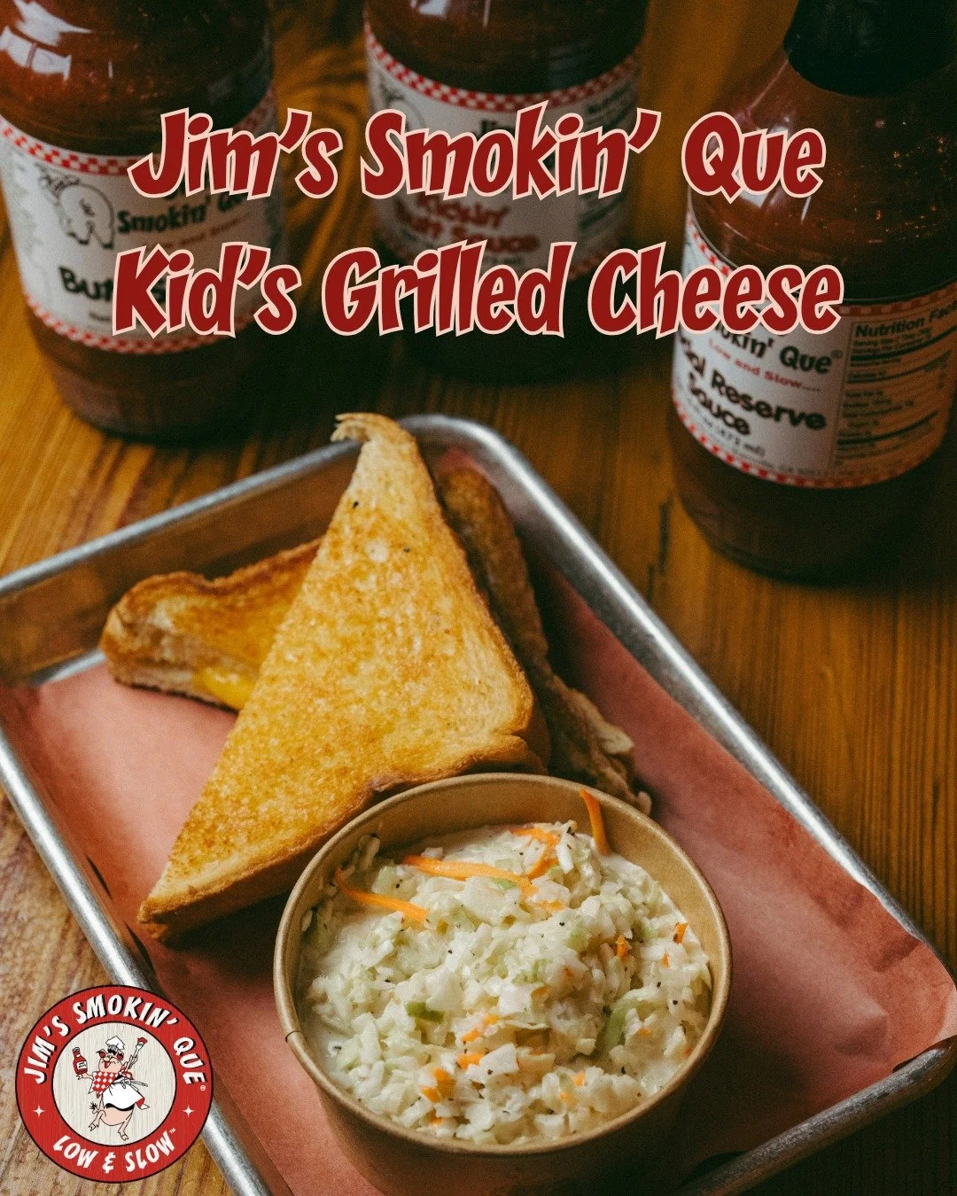Jim's Smokin' Que has the kids covered! Bring the family, because our special kids' meals are ready to satisfy even the pickiest eaters. Happy kids = happy parents!