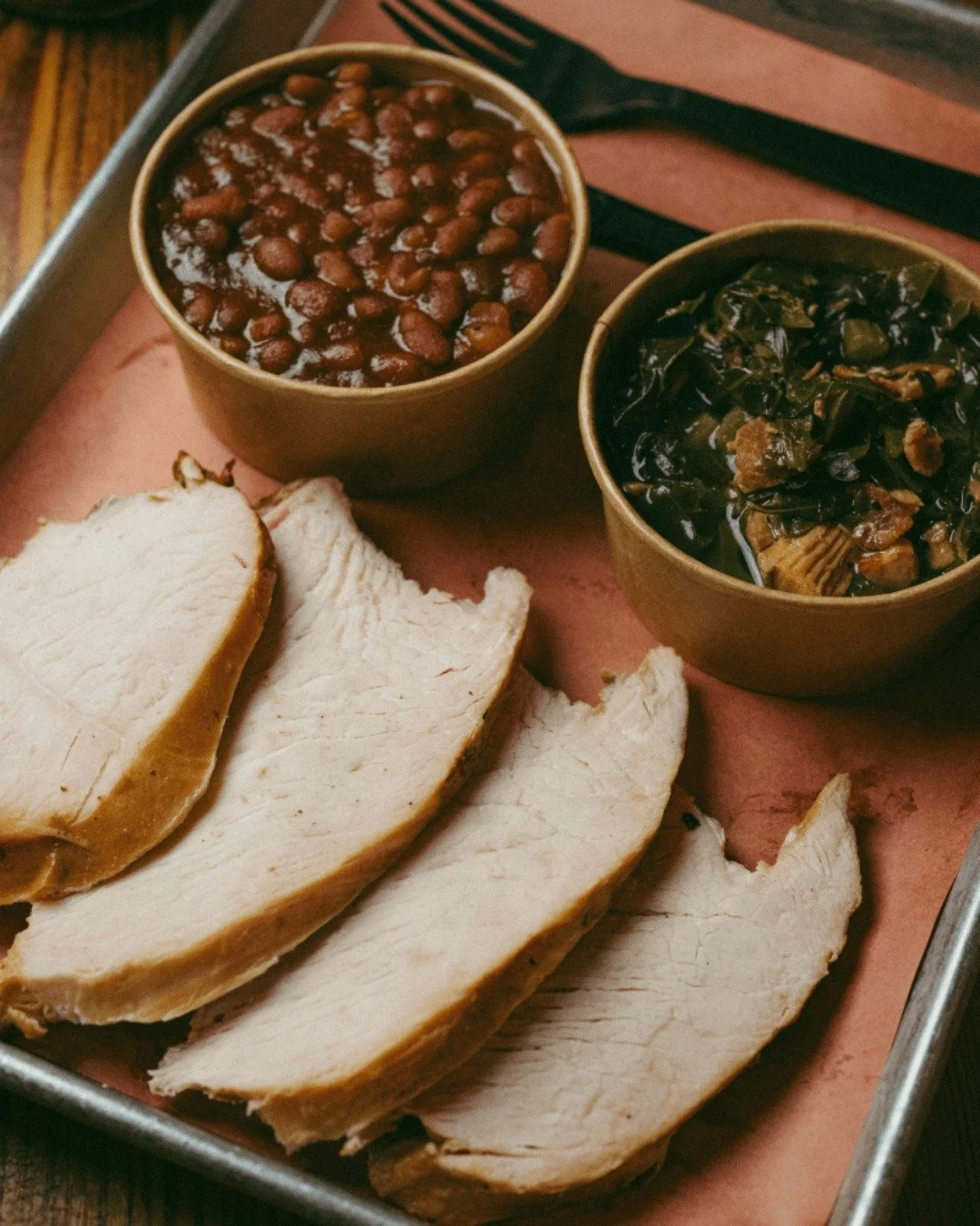 Let's be honest, everyone's hungry after service! 
Skip the grocery store, ditch the dishes, and bring your whole family to Jim's Smokin' Que. We're open right now and serving up the tenderest smoked turkey, pulled pork, and sides that&rsquo;ll make 