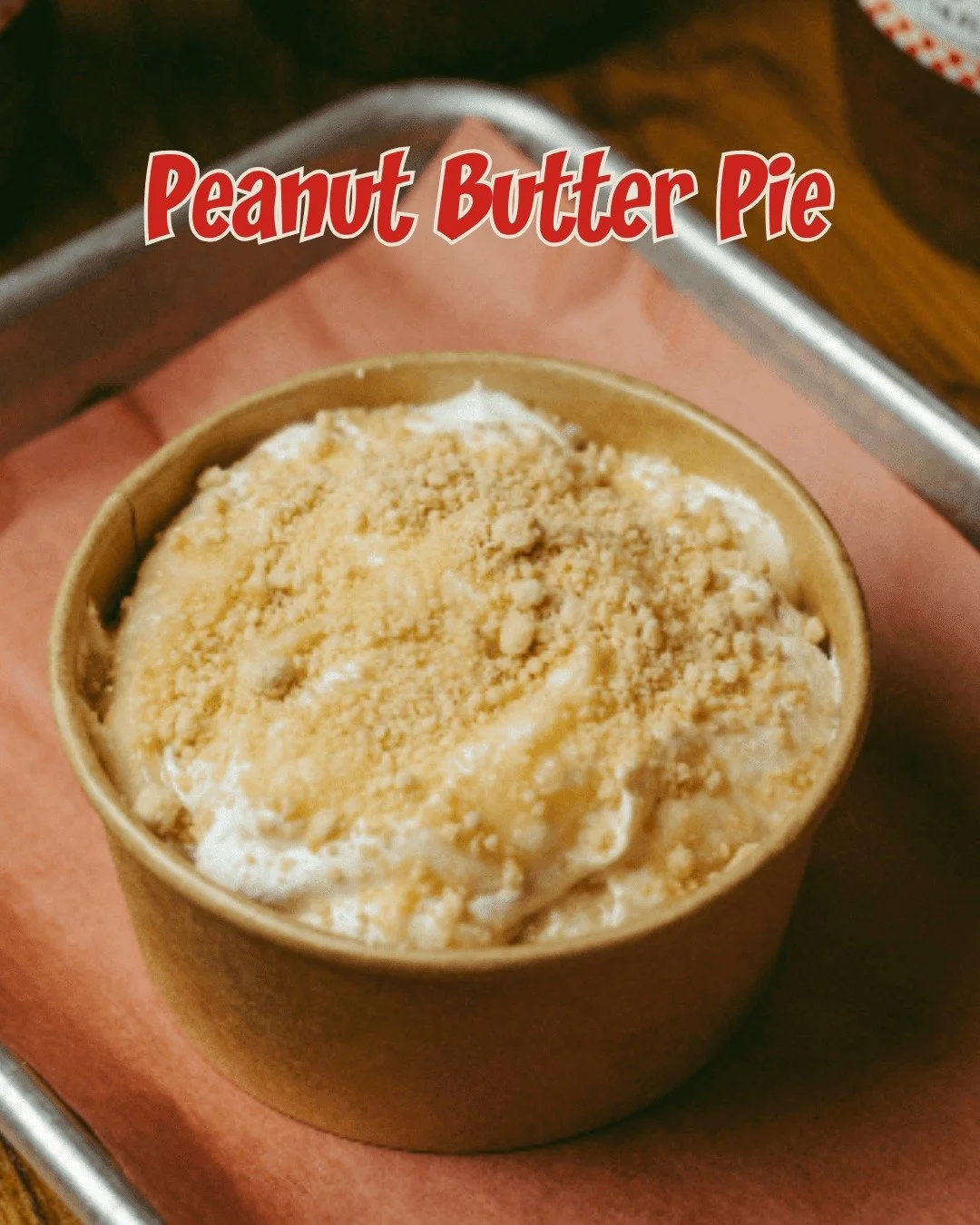&quot;Stop scrolling. Your dessert destiny awaits.
Our Peanut Butter Pie is a heavenly blend of creamy, sweet, and perfectly salty&mdash;So decadent. It's what you've been dreaming of all week!

Warning: May cause immediate addiction.
