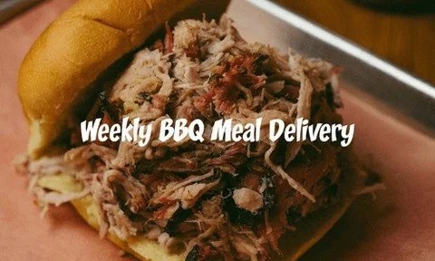 Weekly BBQ Meal Delivery* - Straight from our pit to your Office!!!

Contact us at 706-897-9825 or catering@jimssmokinque.com

Options:
Pulled Pork Sandwich Box (side of chips)
$10 per person

Turkey Plate Box (side of chips)
$13 per person

*10 pers