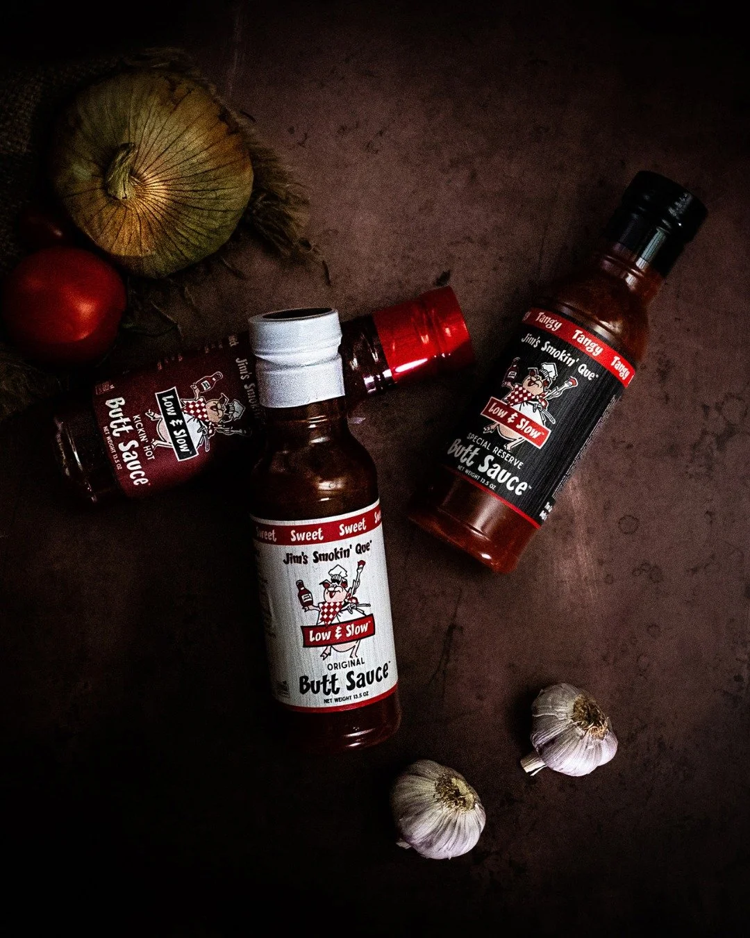 Why choose one when you can have the whole squad?  Whether you&rsquo;re craving Sweet (Original Butt Sauce&trade;) a Sweet Heat (Kickin' Butt Sauce&trade;), or that Zesty vinegar bite (Special Reserve Butt Sauce&trade;) , our Butt Sauce&trade; trio h