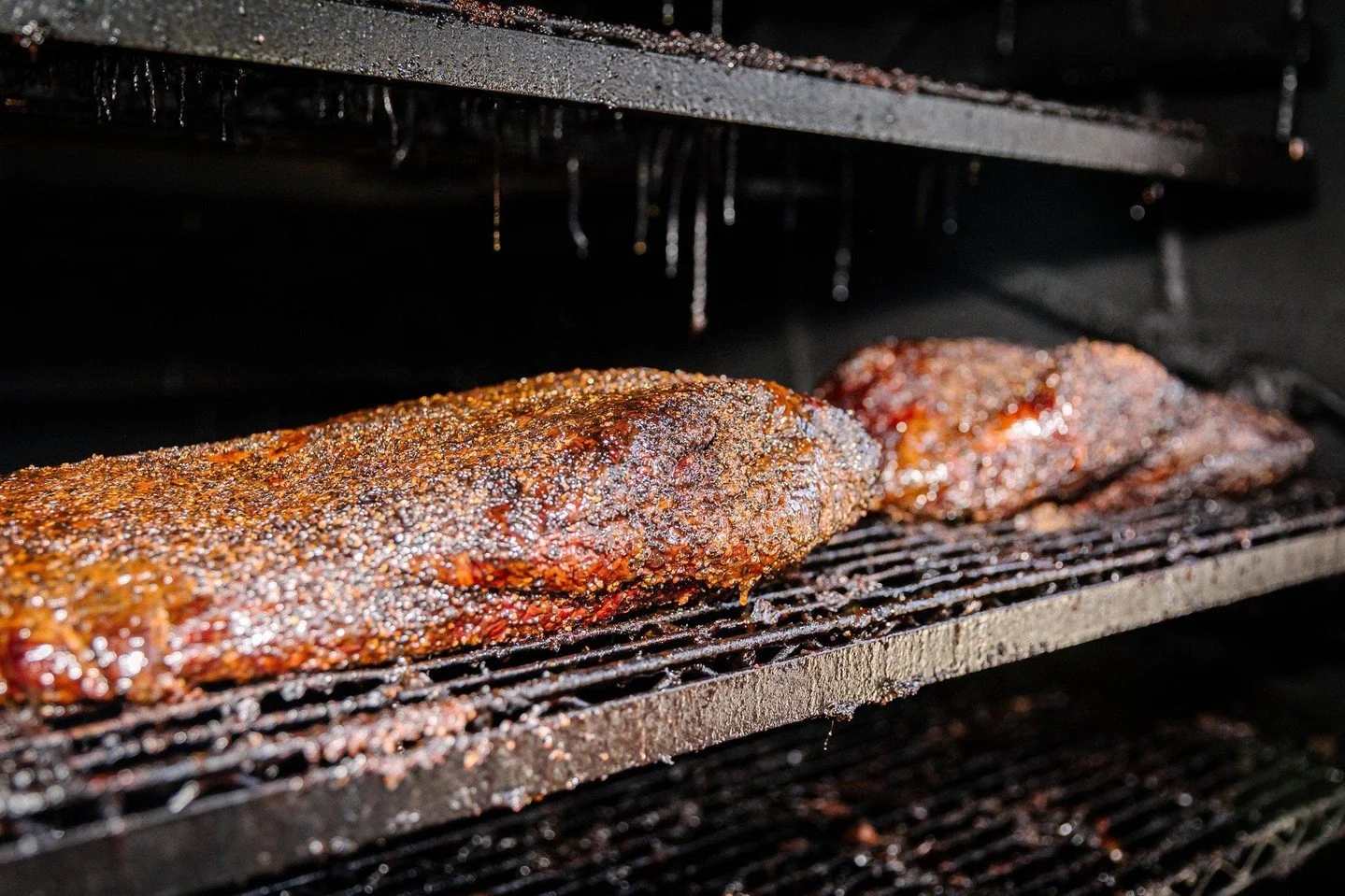 Low. Slow. No shortcuts. That pink smoke ring does not happen by accident.