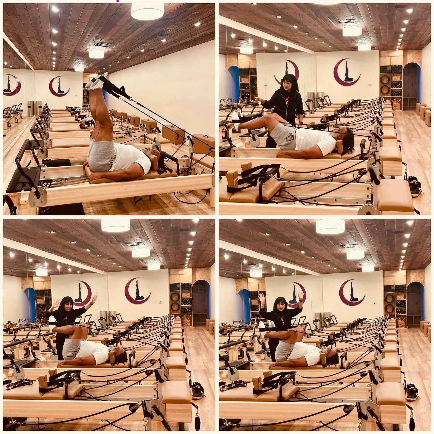 A private lesson in session tonight! #pilates #lunapilates #lunapilatesla #lacrescentapilates #lunacommunity