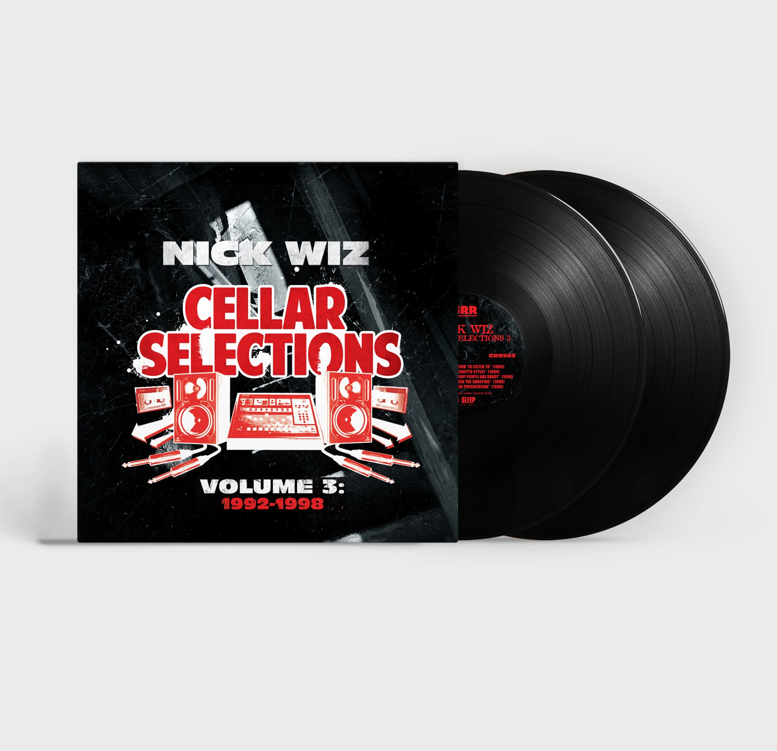 [GRR069] Nick Wiz - Cellar Selections vol. 3 (Vinyl 2LP Reissue)