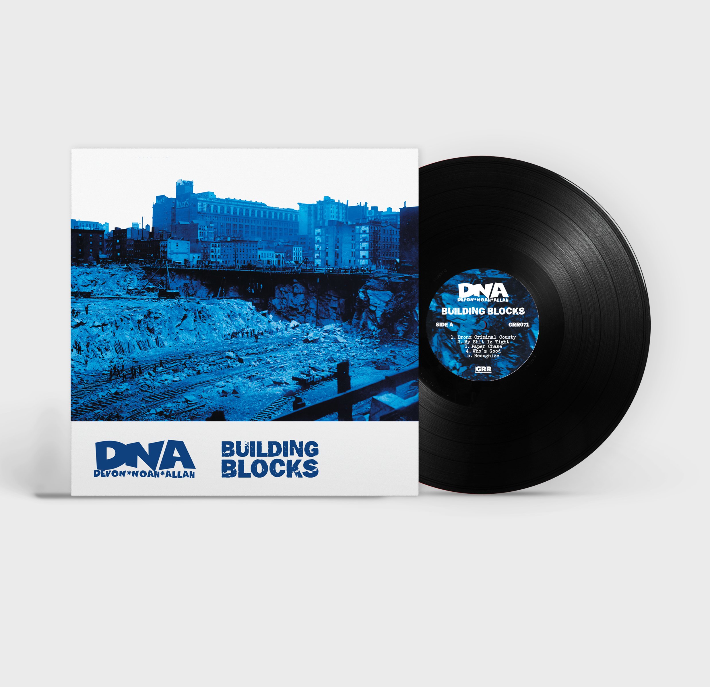 [GRR071] DNA - Building Blocks (Vinyl LP)