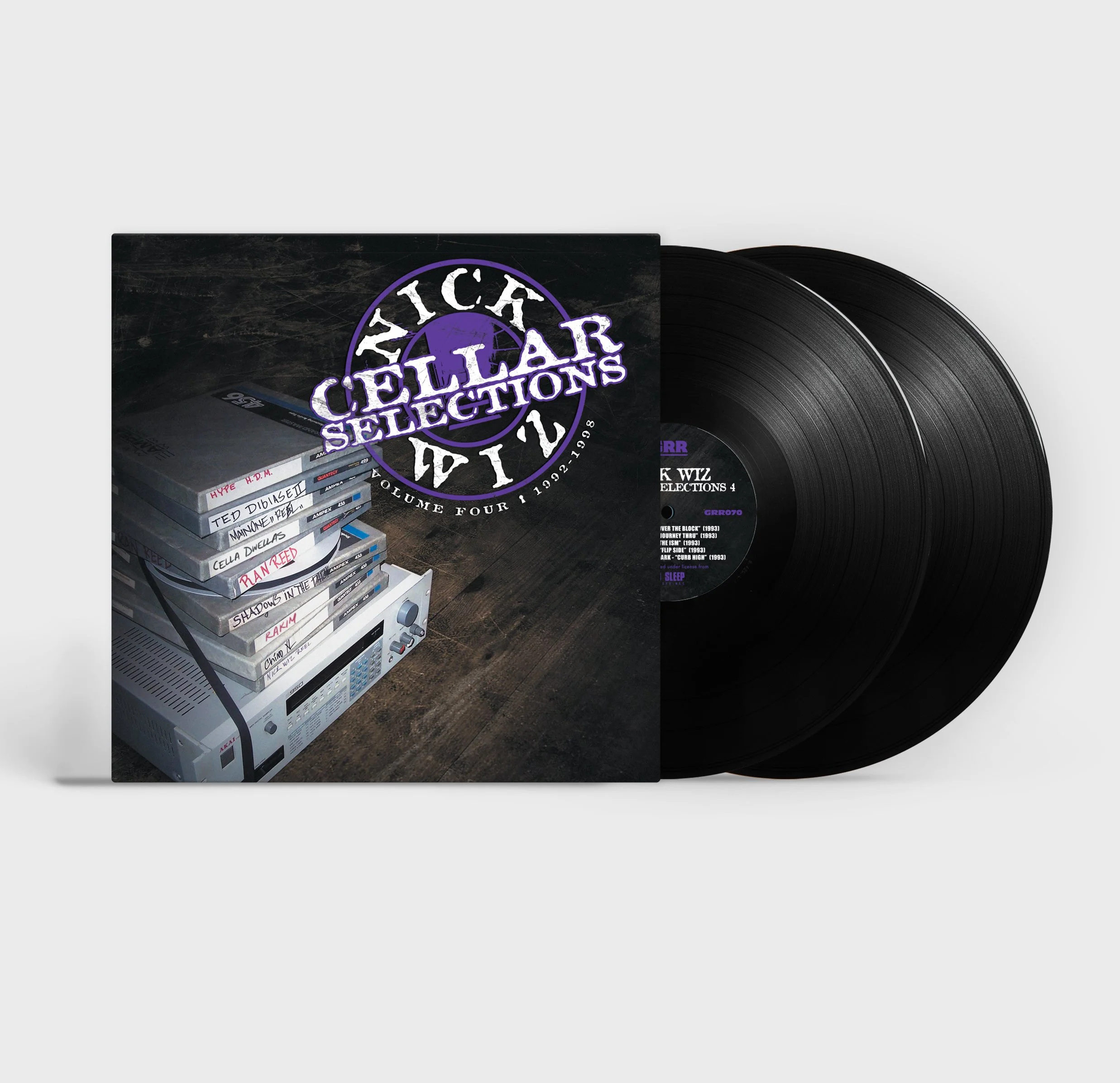 [GRR070] Nick Wiz - Cellar Selections vol. 4 (Vinyl 2LP Reissue)