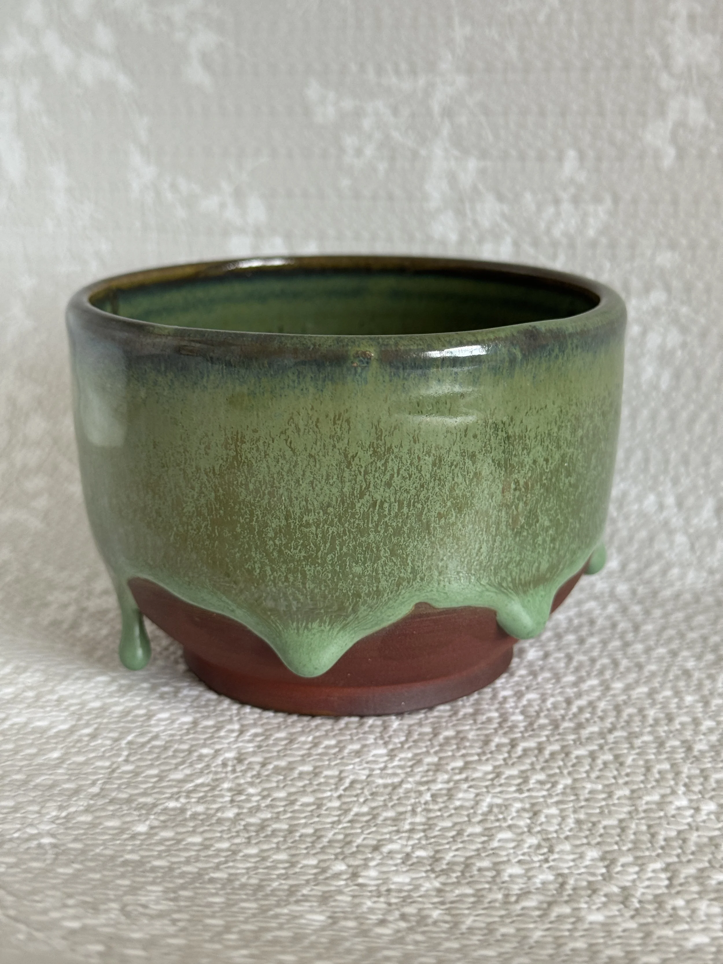 snack-dip bowl with exposed clay - moss.JPG