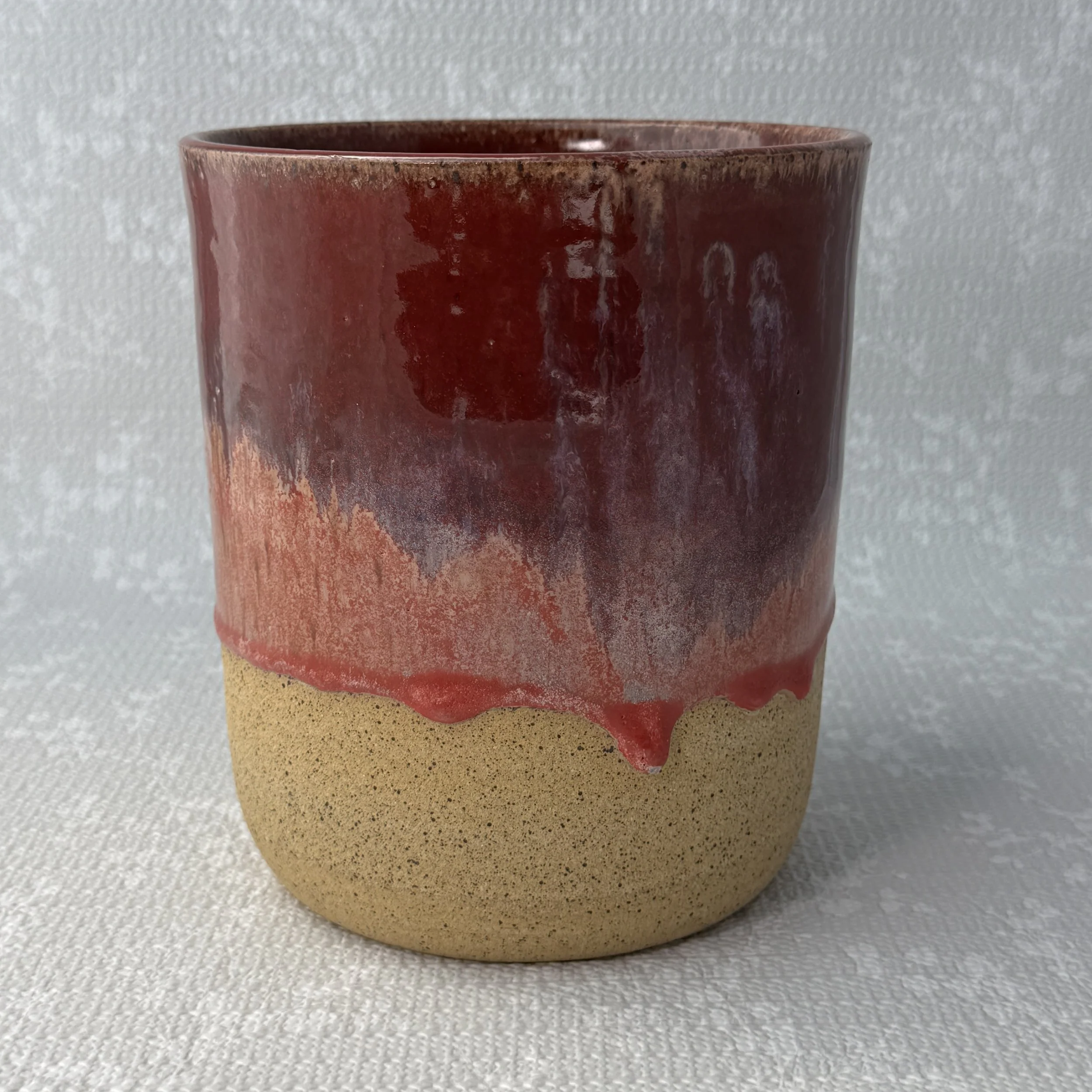 Utensil Holder - Fiery Skies