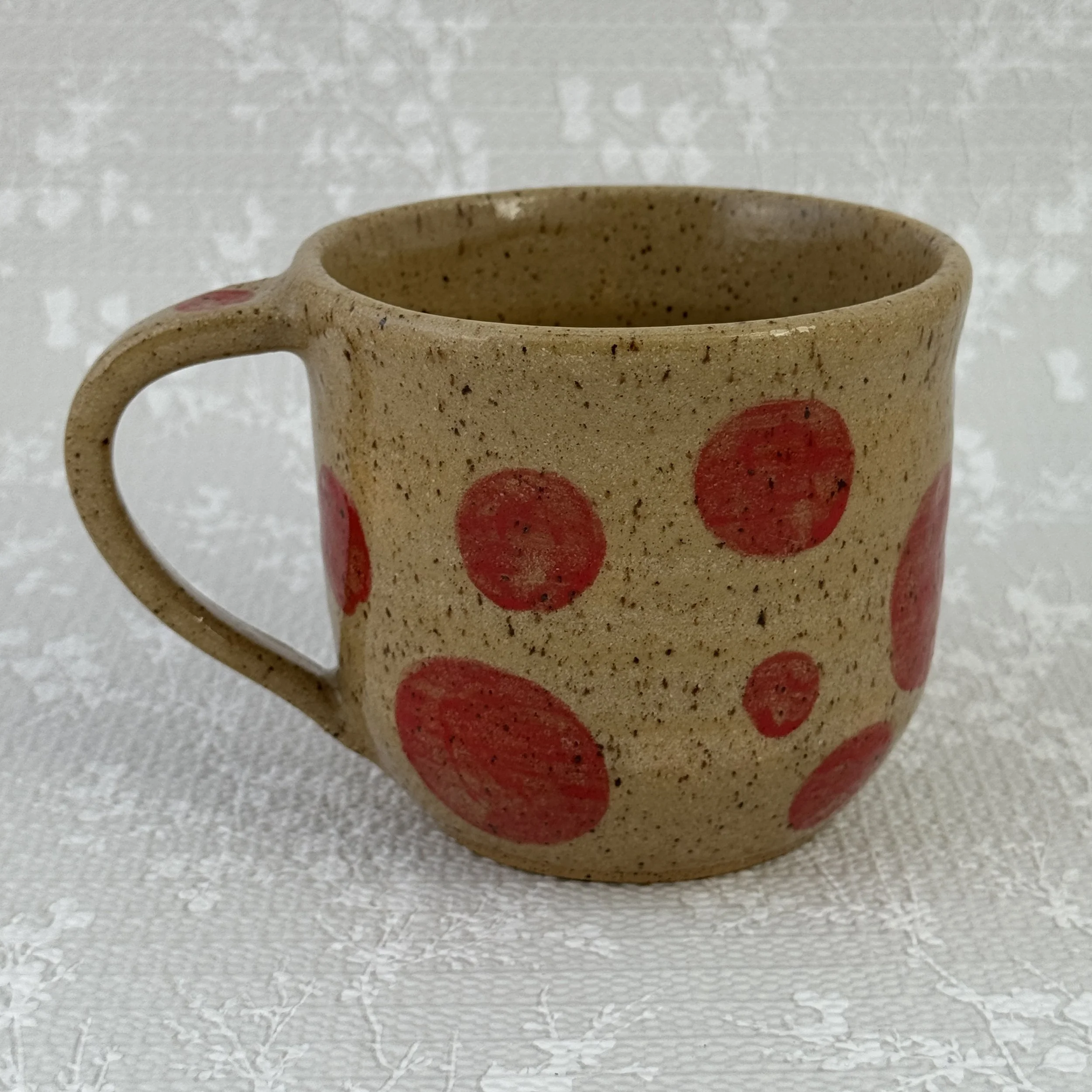 Mug – Red Polka Dots