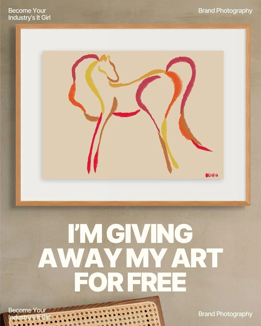 Comment &ldquo;PONY&rdquo; and I&rsquo;ll DM you with all the info you need on how to download one of these prints for yourself. I&rsquo;m so excited to see these on your walls 🥰🥹🦄🎠🐎🐴🧲