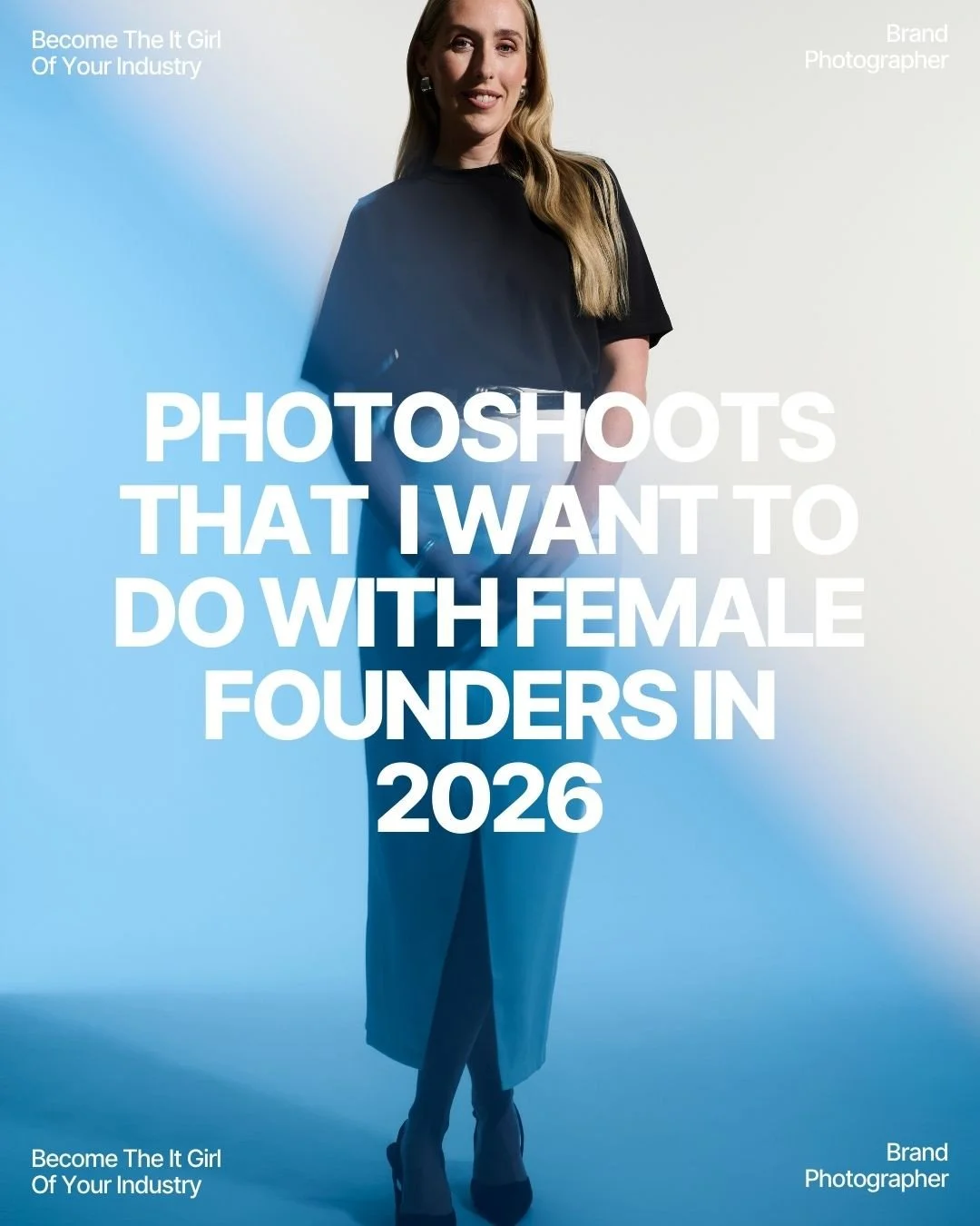 My 2026 photoshoot diary is OPEN!⁠
⁠
There's two ways to work with me:⁠
⁠
1. The It Girl Experience: a full day photoshoot extravaganza complete with full production, styling, hair, make up, location booking. This is the ultimate photoshoot experienc