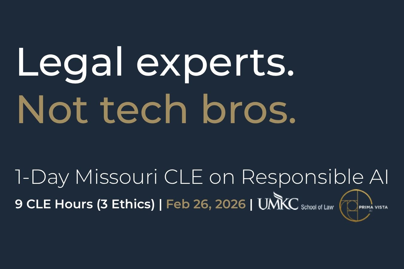 UMKC + Prima Vista AI: 1-Day CLE