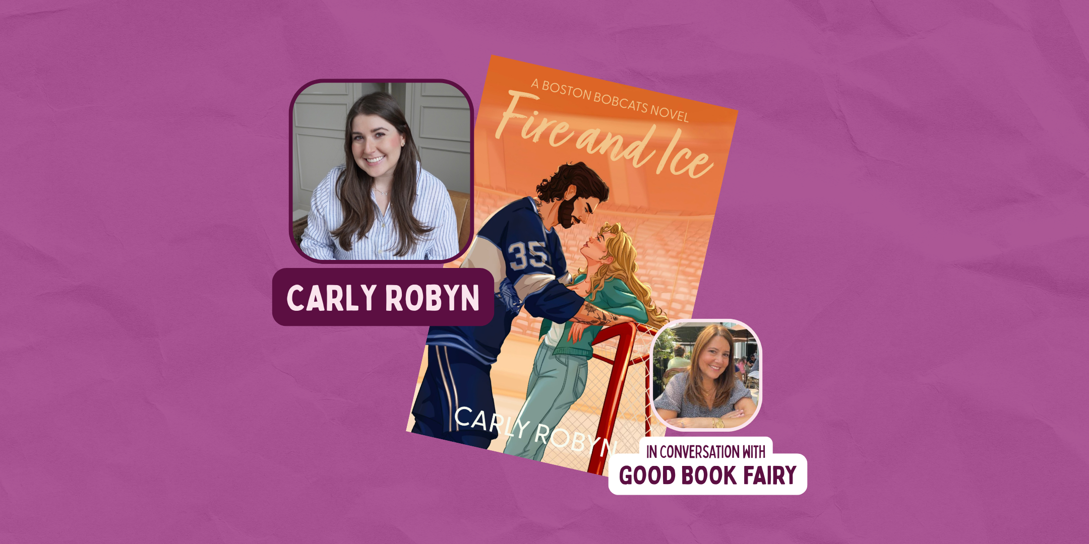 Fireside Author Chat With Carly Robyn