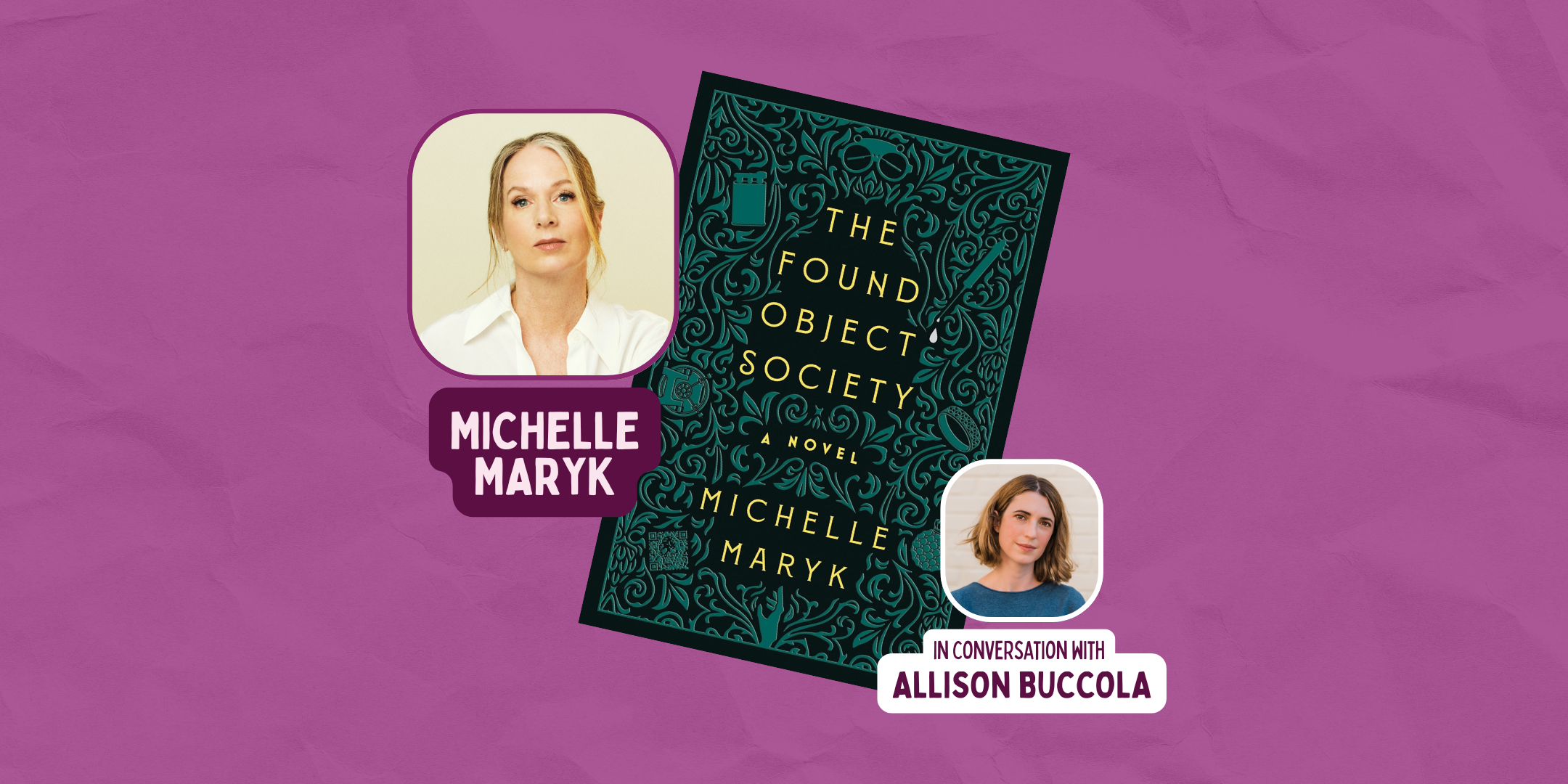 Fireside Author Chat With Michelle Maryk and Allison Buccola