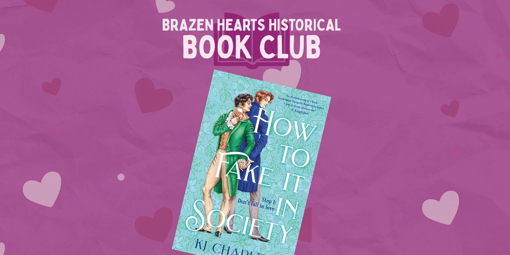 Brazen Hearts Historical Book Club - June