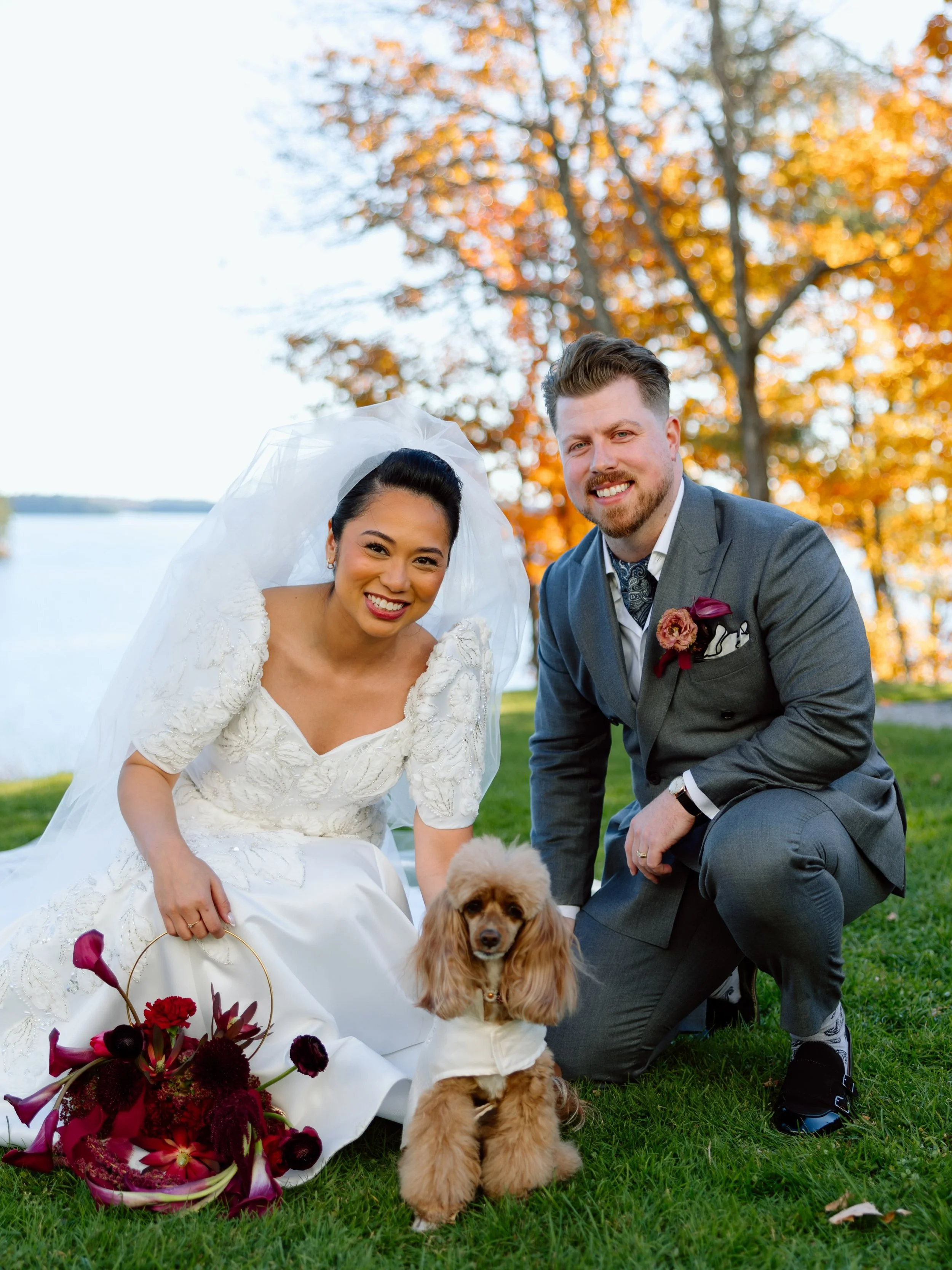 Last Saturday, I married my best friend and the love of my life. 🤍

Since James and I started dating, we&rsquo;ve made countless trips to Muskoka to visit his parents. Somewhere along the way, I fell in love with the beauty of this place, especially