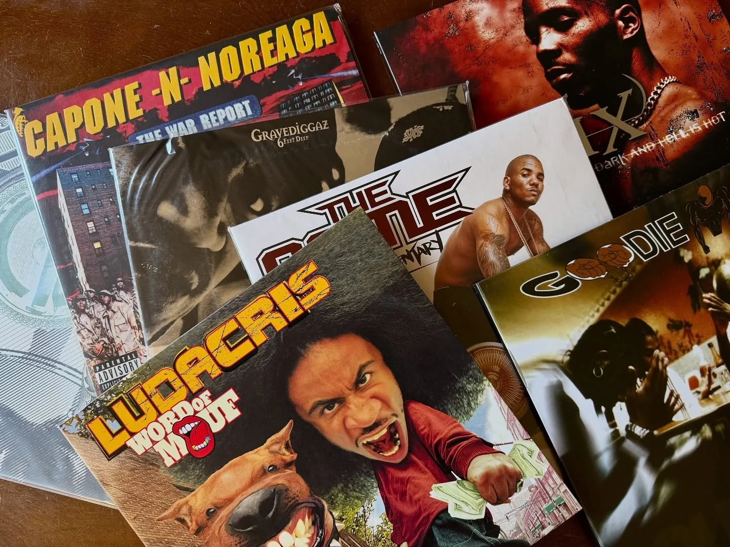 NOW IN STOCK: New in our rap/hip-hop crates are albums from Ludacris, DMX, Goodie Mob, The Game, and others, as well as a massive collection of 12&rdquo; singles by Jay-Z, The Roots, Ja Rule, Nate Dog, Fat Joe, Master P, and more! 

Can&rsquo;t wait 